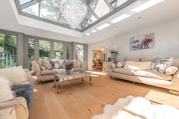 luxury orangery interior