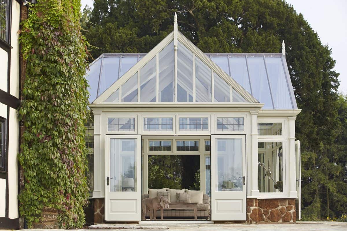 large bespoke conservatory