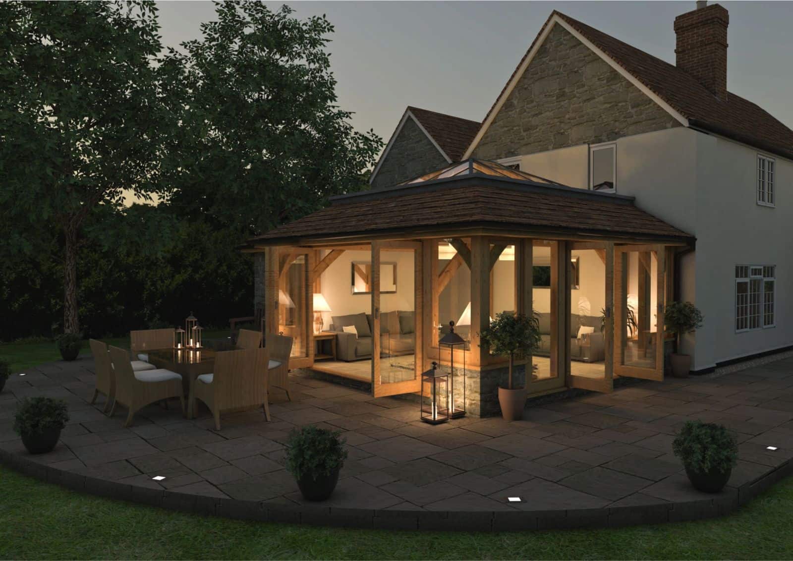 bespoke oak orangery designs