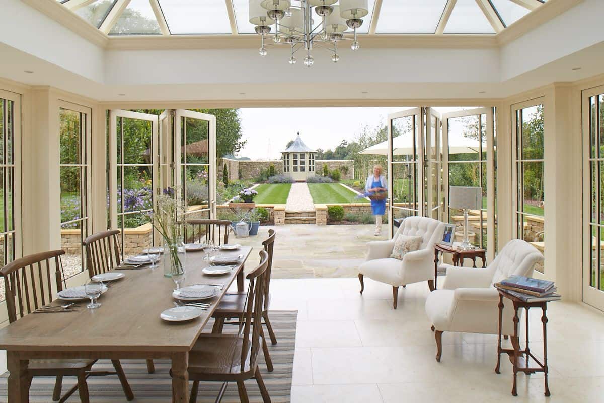 bi-fold doors listed building