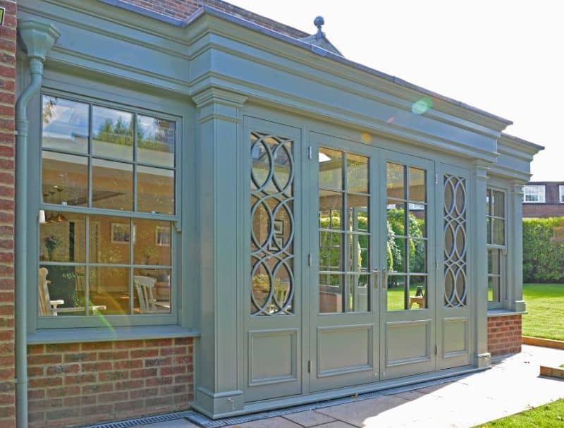 orangery bespoke design details