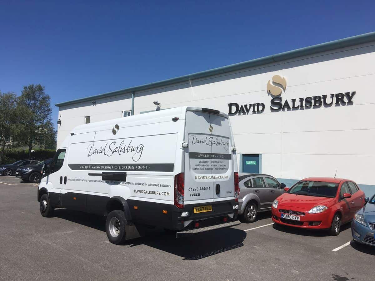 david salisbury factory & delivery van