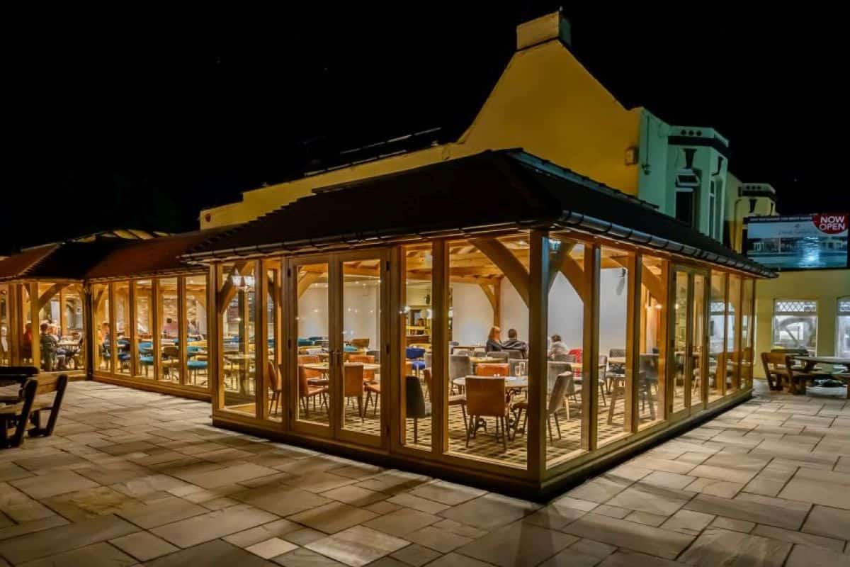 oak orangery restaurant extension