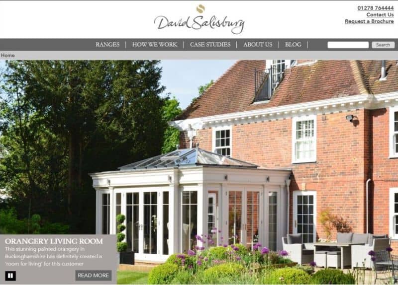 david salisbury website refresh