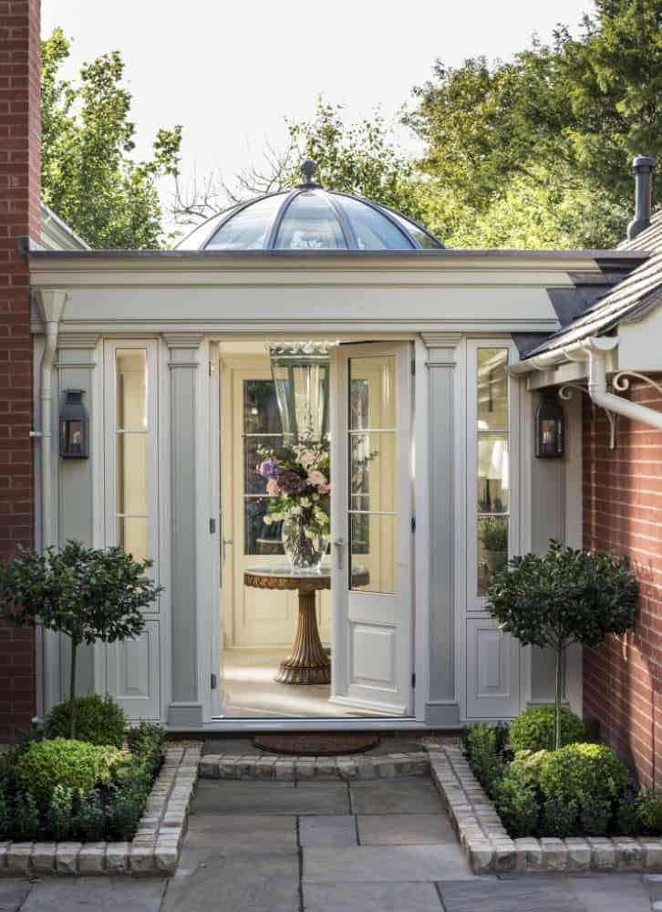 smaller orangery with domed lantern