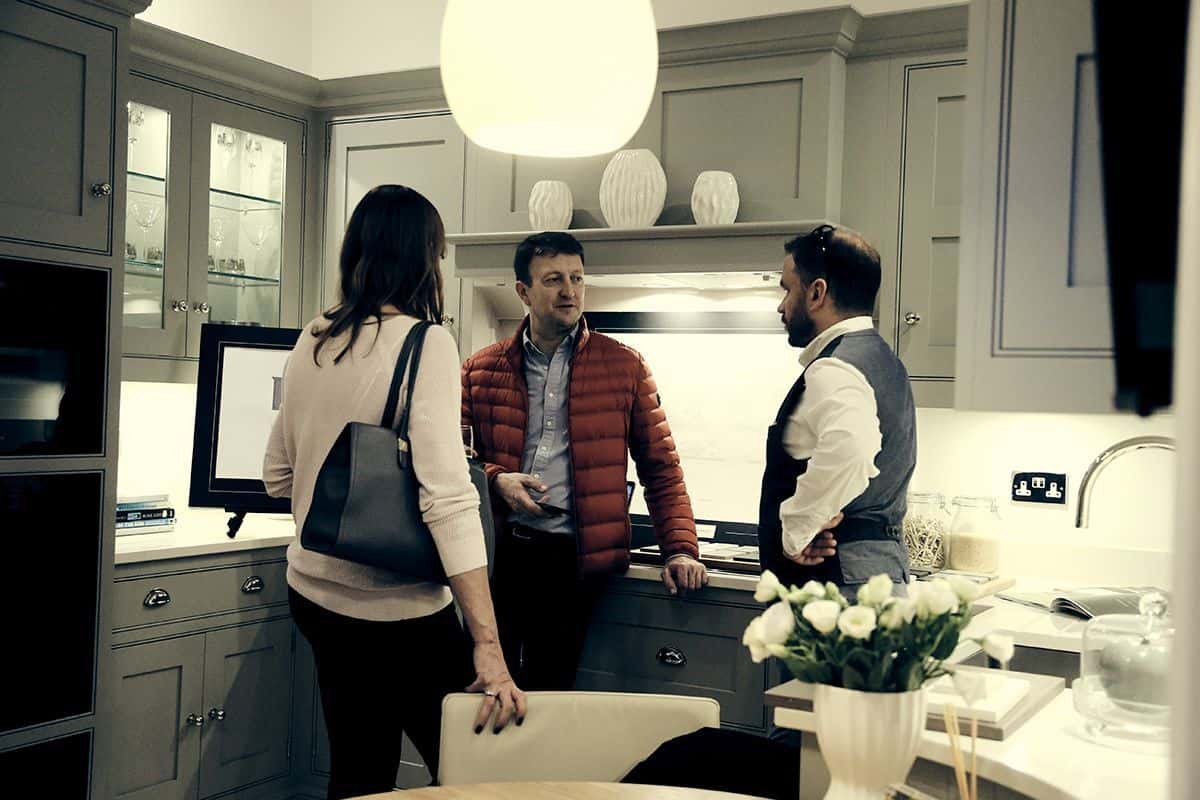 kitchen showroom event with tom howley