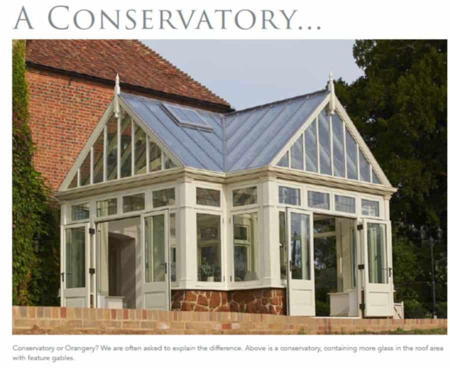 traditional conservatory design