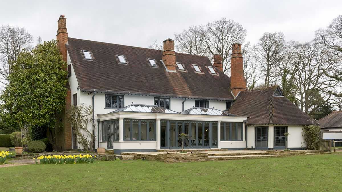 large bespoke orangery