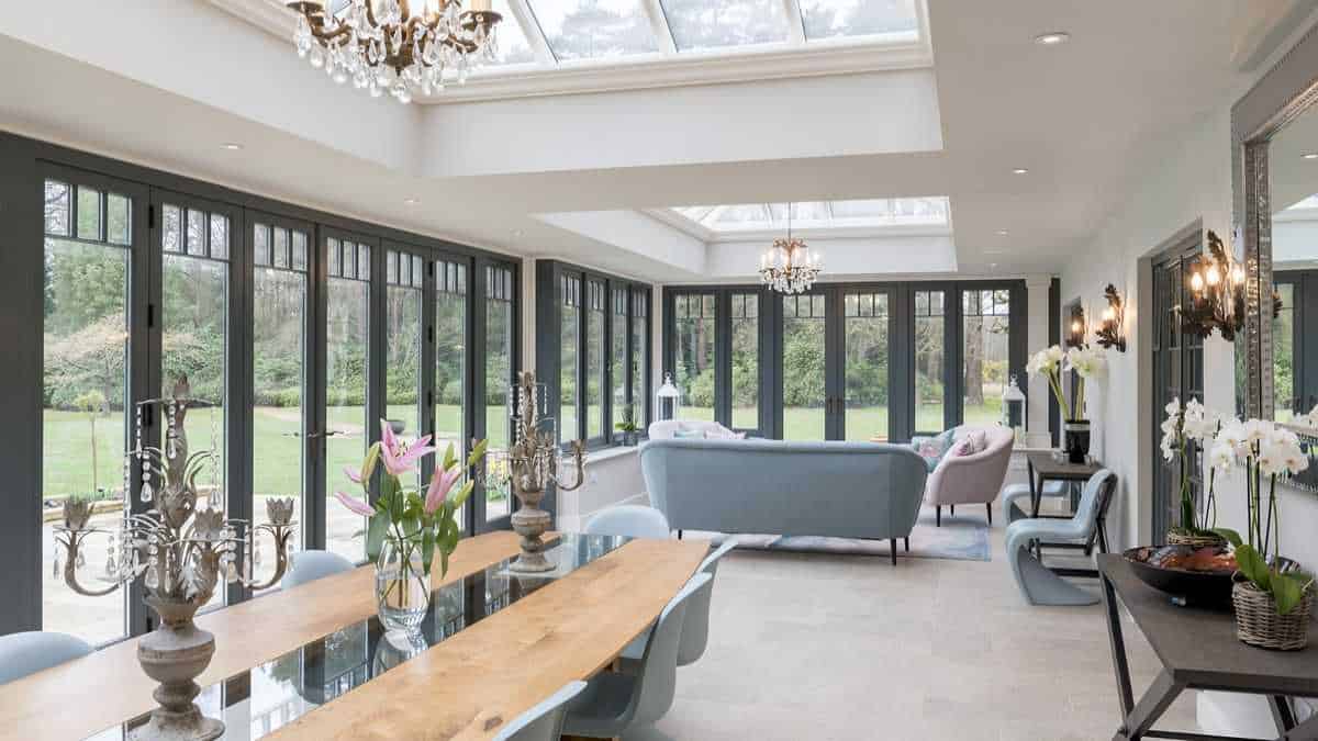 bespoke orangery interior design