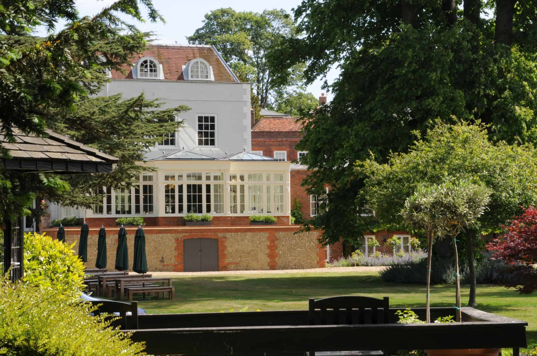 hotel orangery for St Michael's Manor