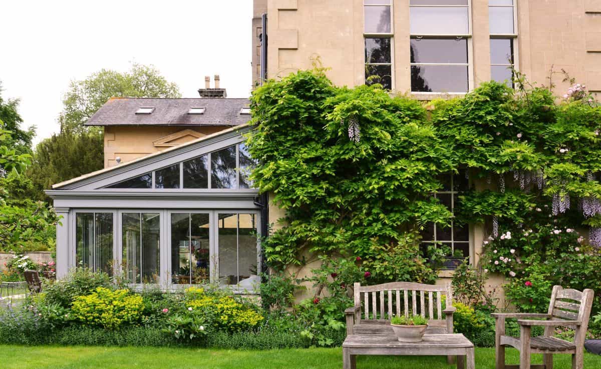 listed building garden room extension