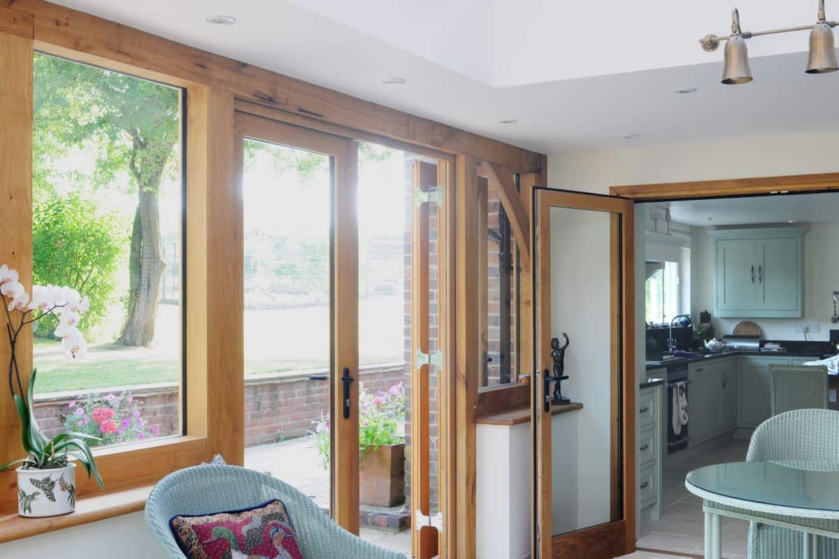 oak annexe kitchen extension