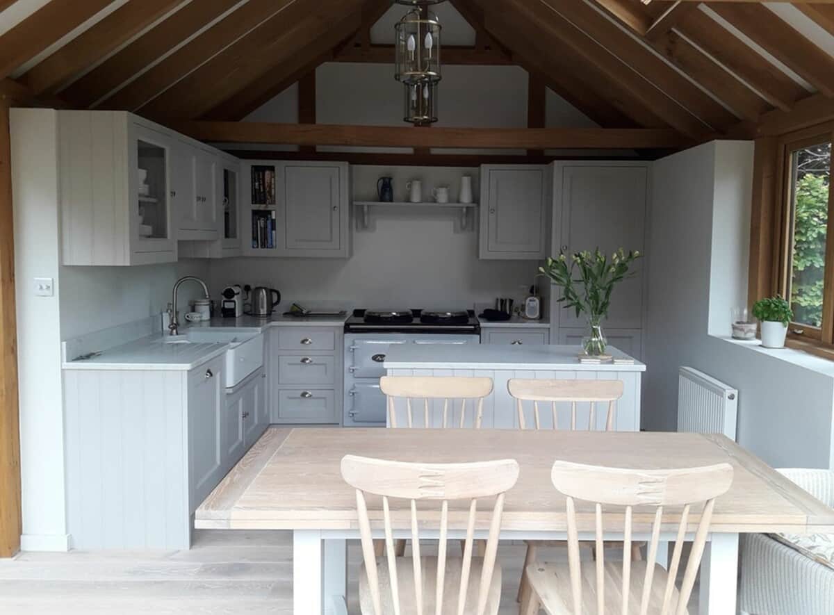 oak annexe kitchen interior