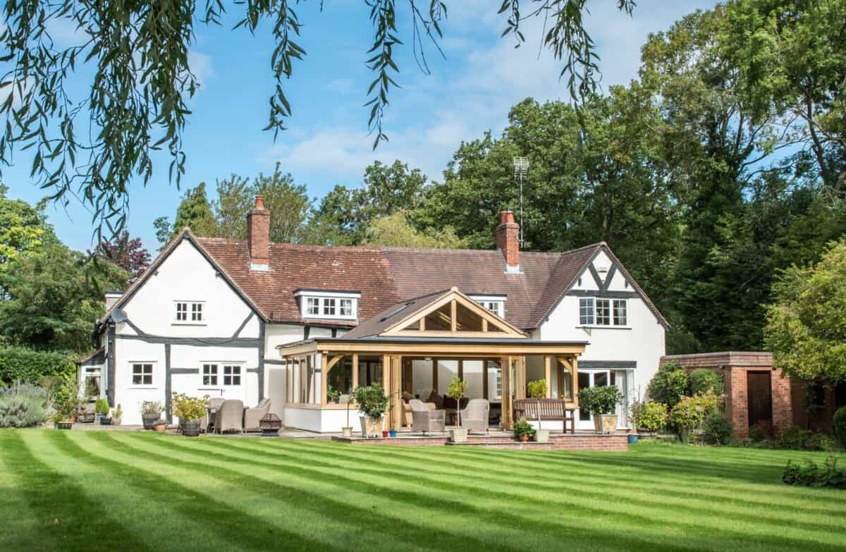 oak orangery listed building design