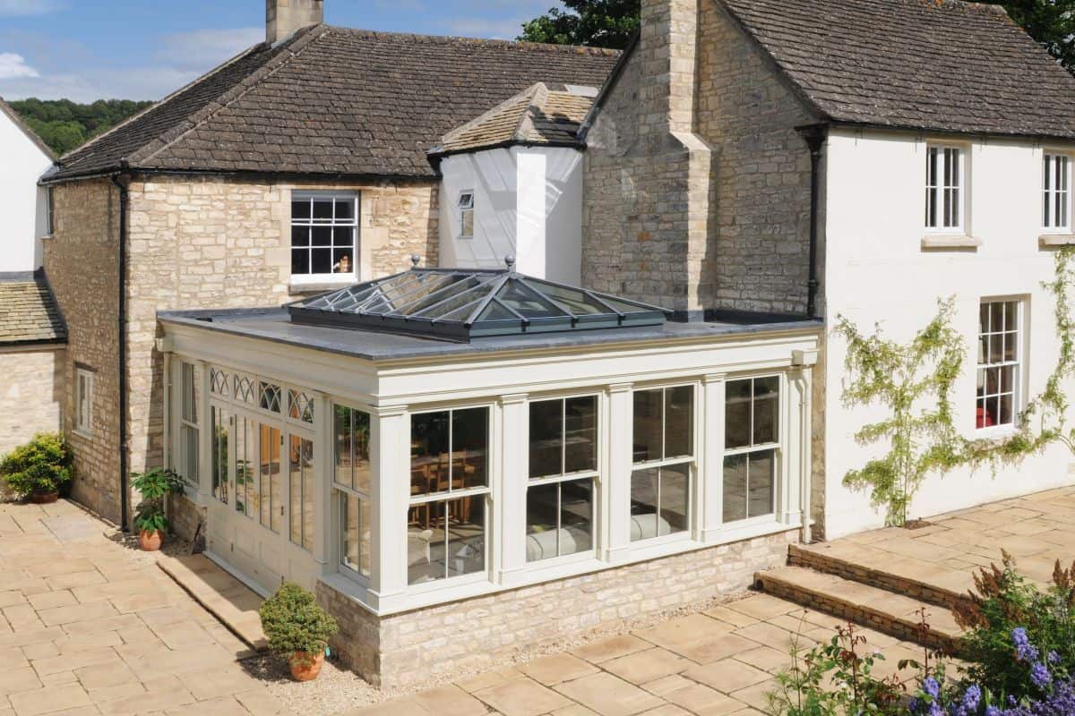 orangery with lantern roof