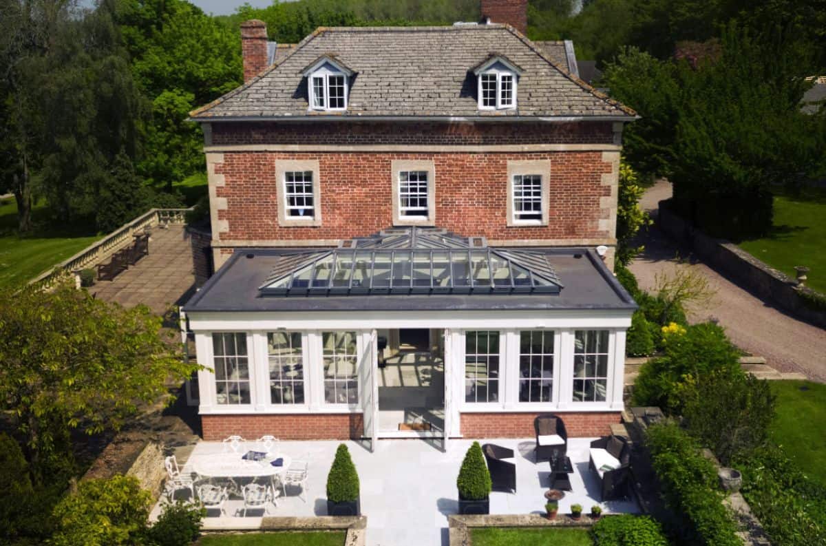 orangery aerial view