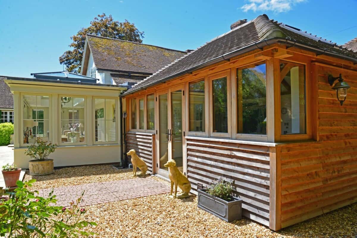 oak framed garden room