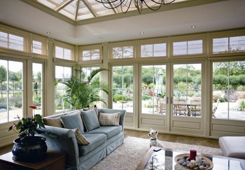 orangery interior blinds