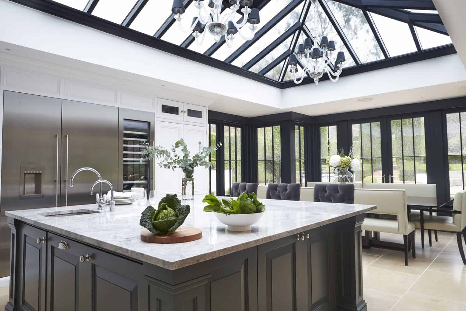 modern orangery kitchen extension