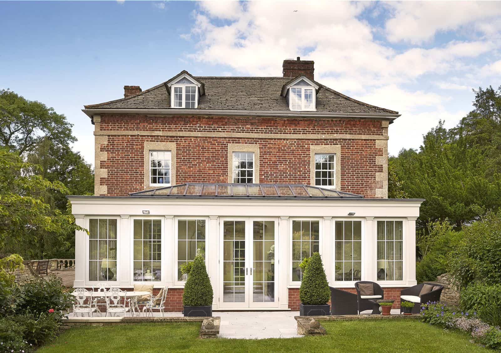 traditional wooden orangery design