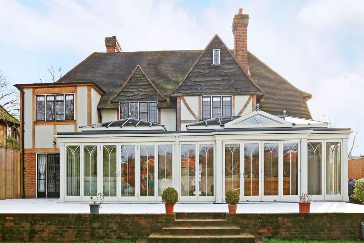 large orangery kitchen extension