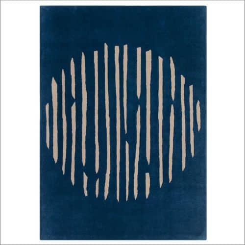 Island Blue rug from Claire Gaudion