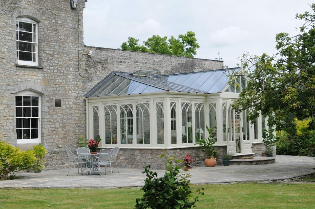 gothic conservatory gable roof