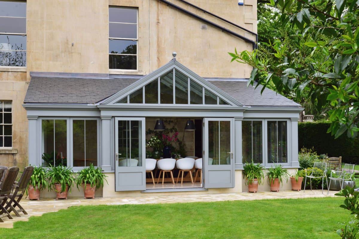 luxury timber garden room