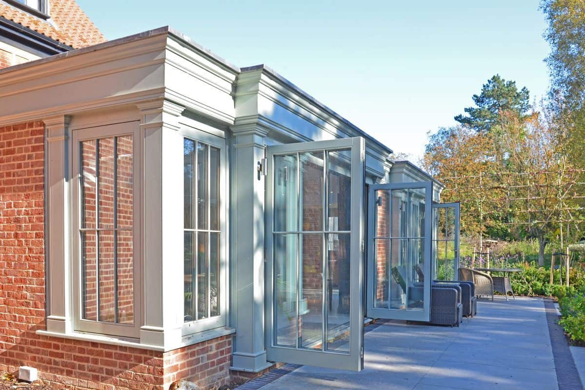 orangery bi-fold doors