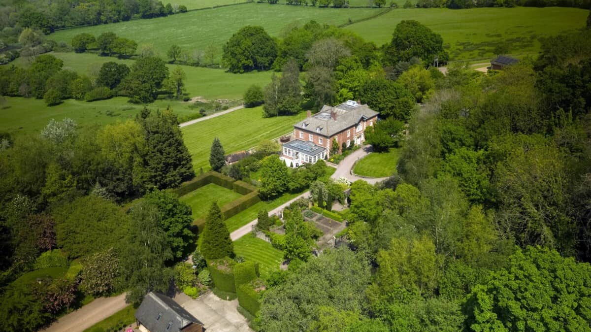 orangery aerial view