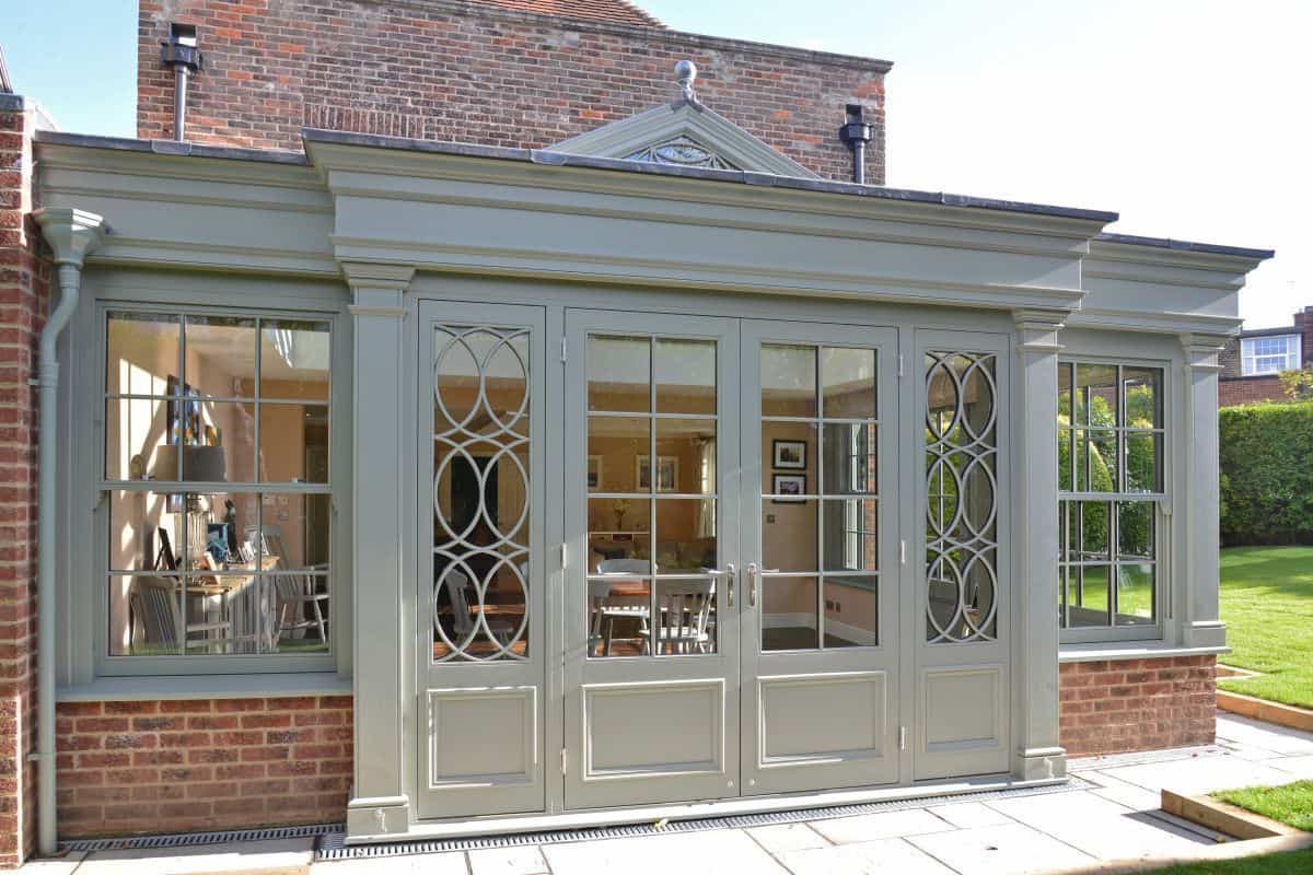 bespoke wooden orangery