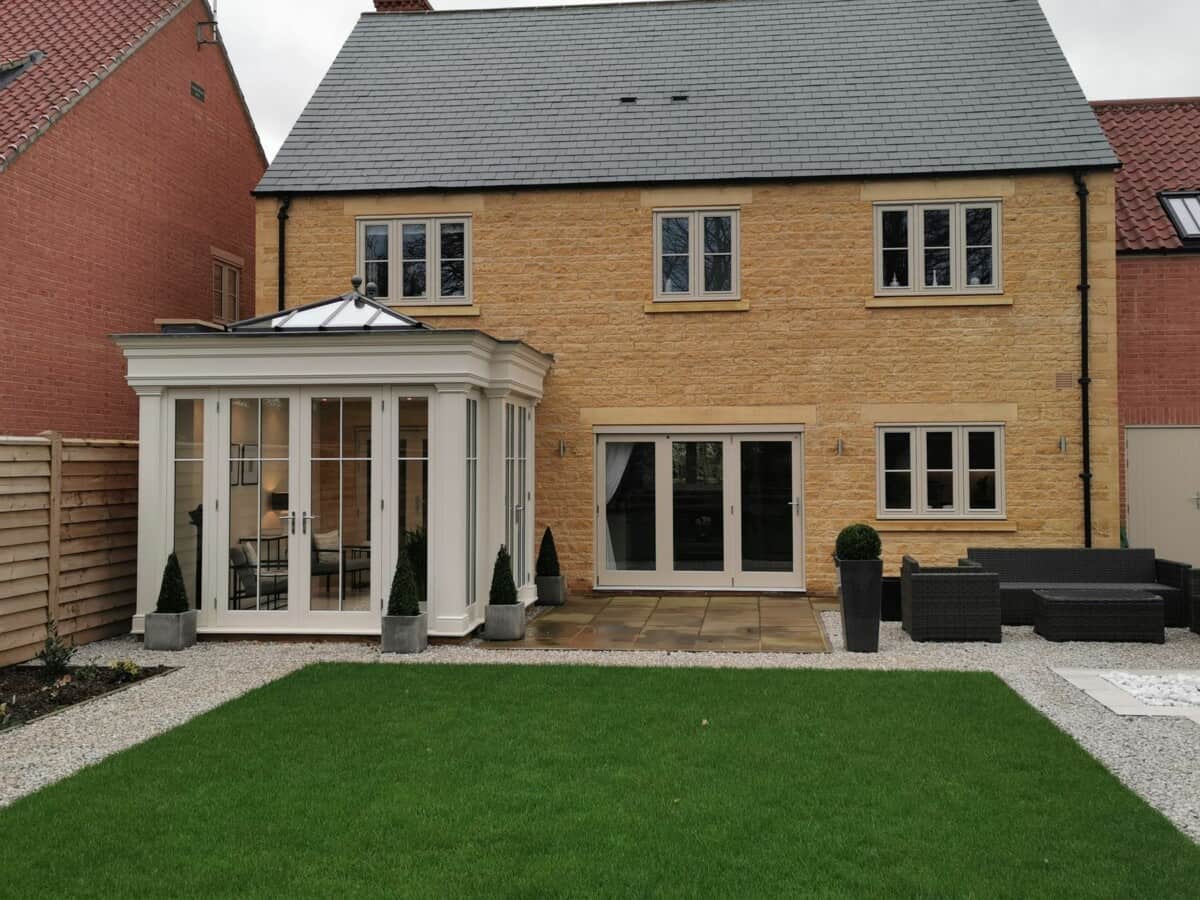 square orangery design