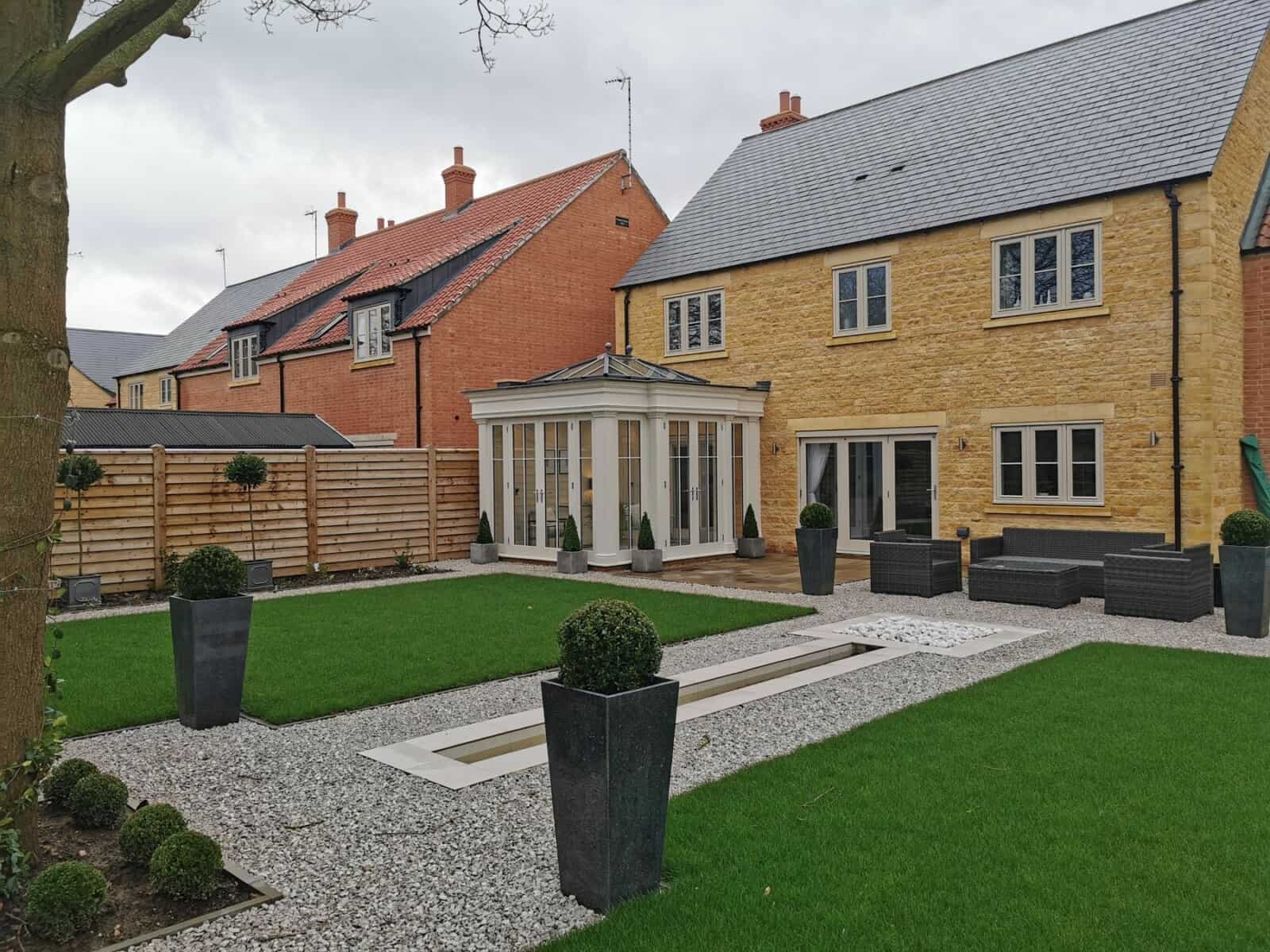 modern orangery extension