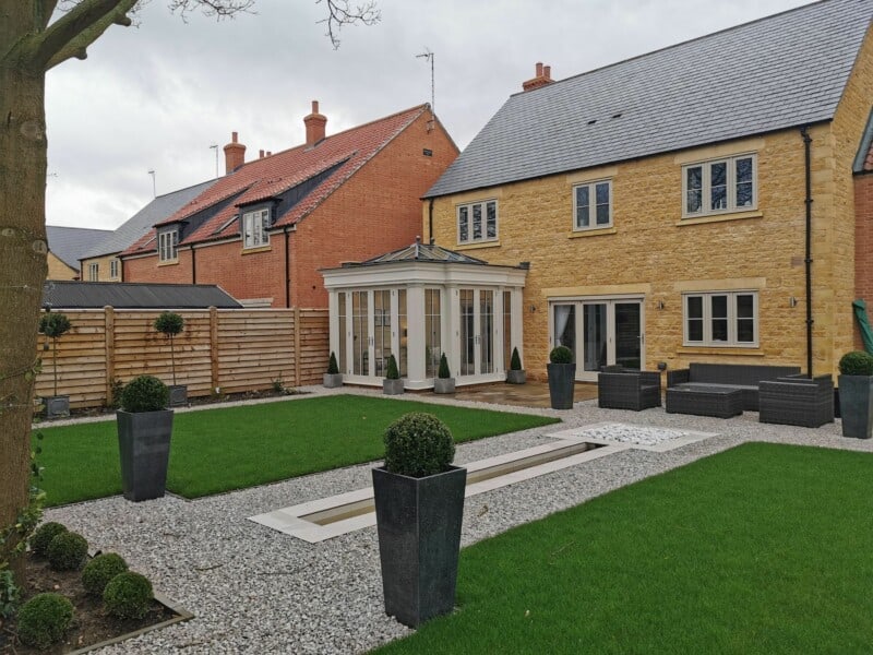 modern orangery extension