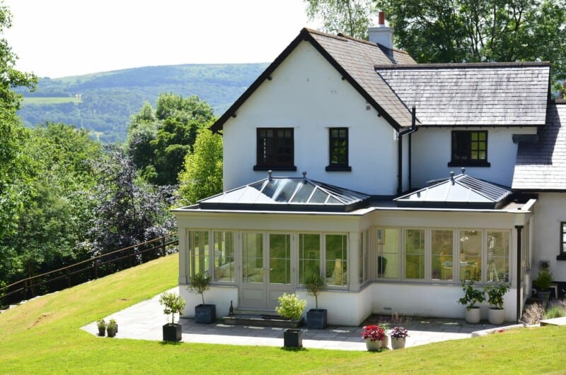 bespoke wooden orangery