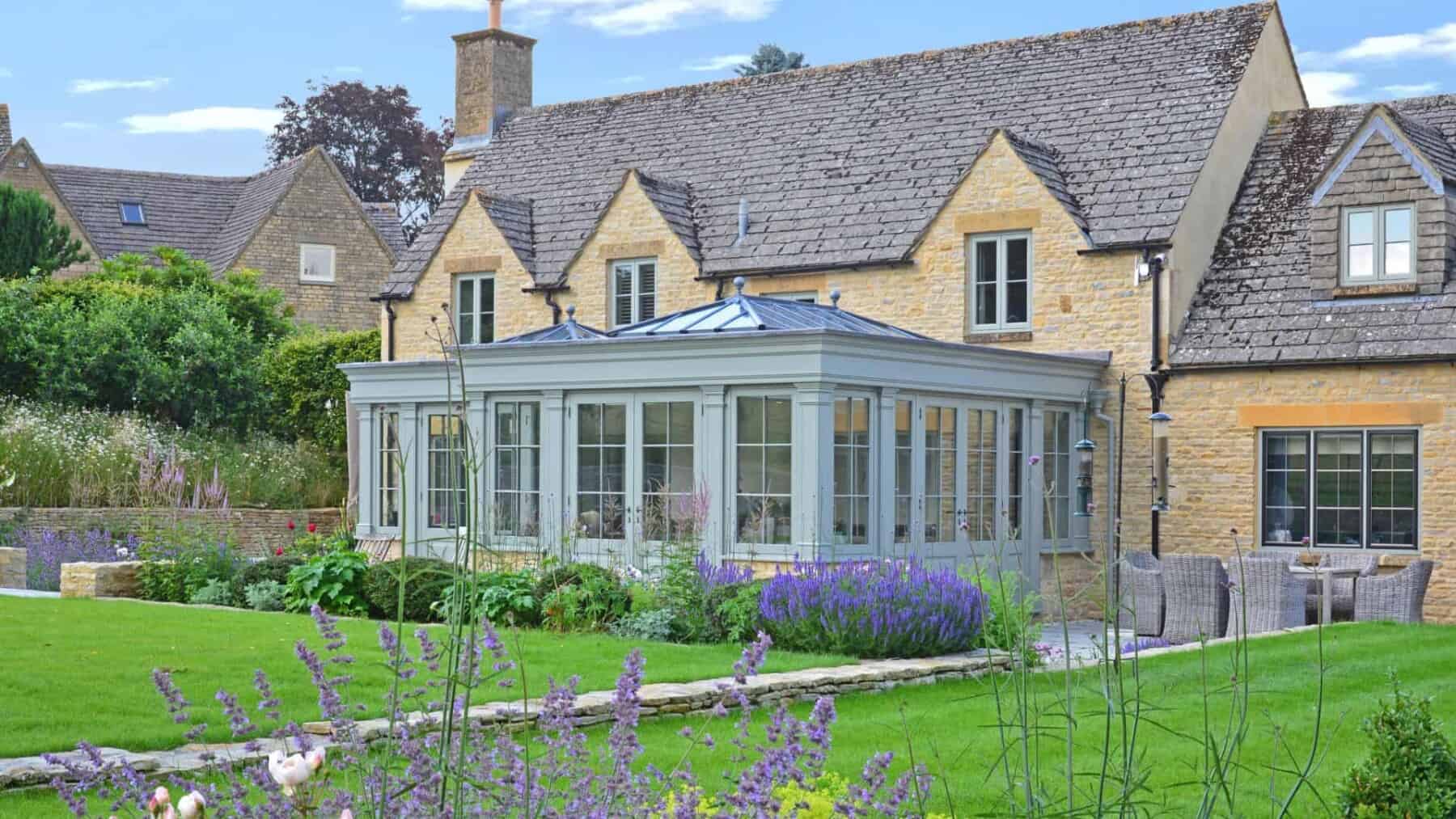 classic painted timber orangery