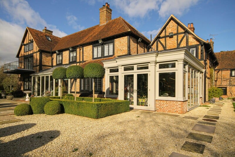 listed building orangery exterior