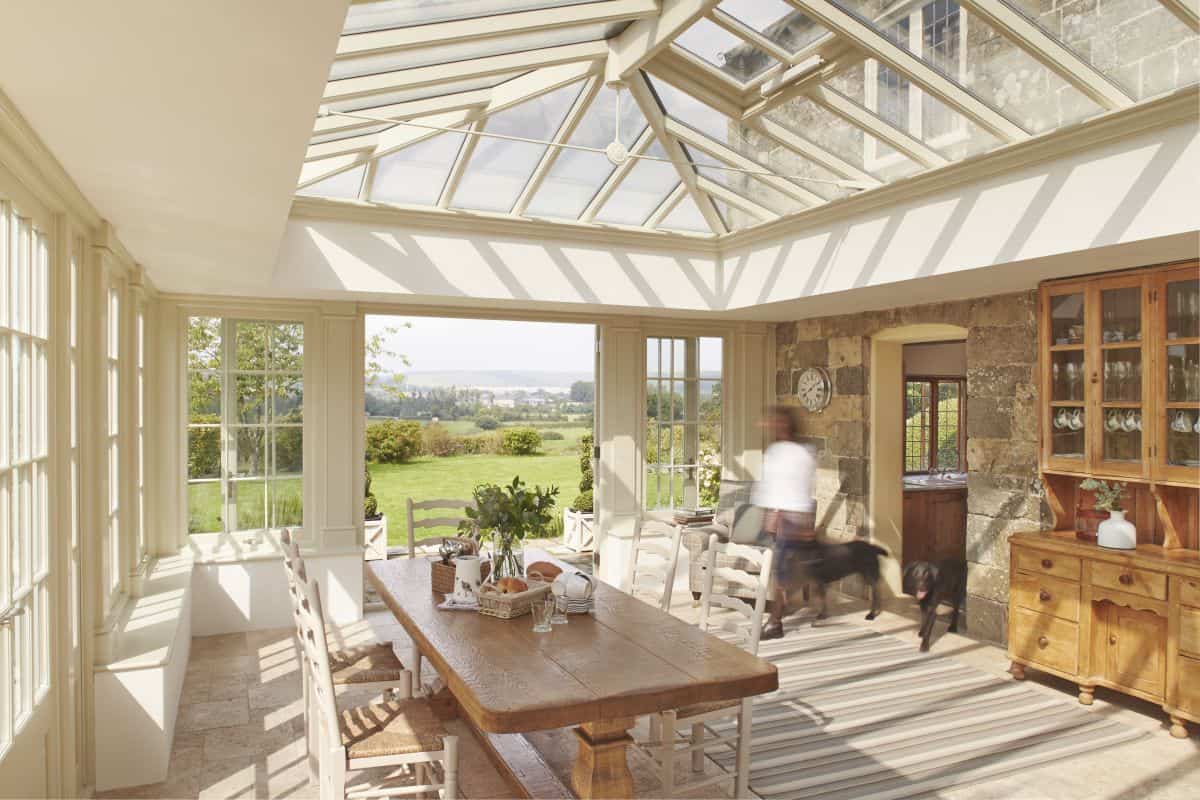 orangery interior space