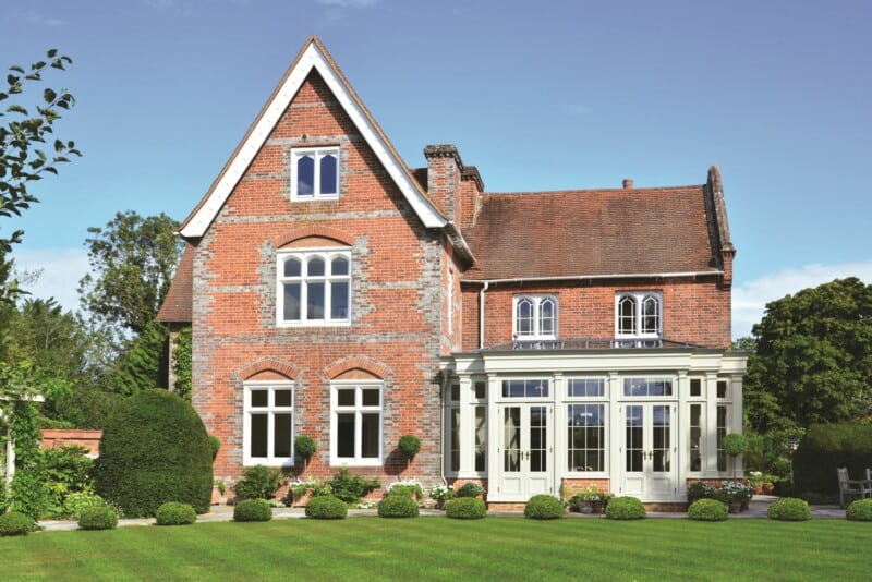 luxury orangery exterior