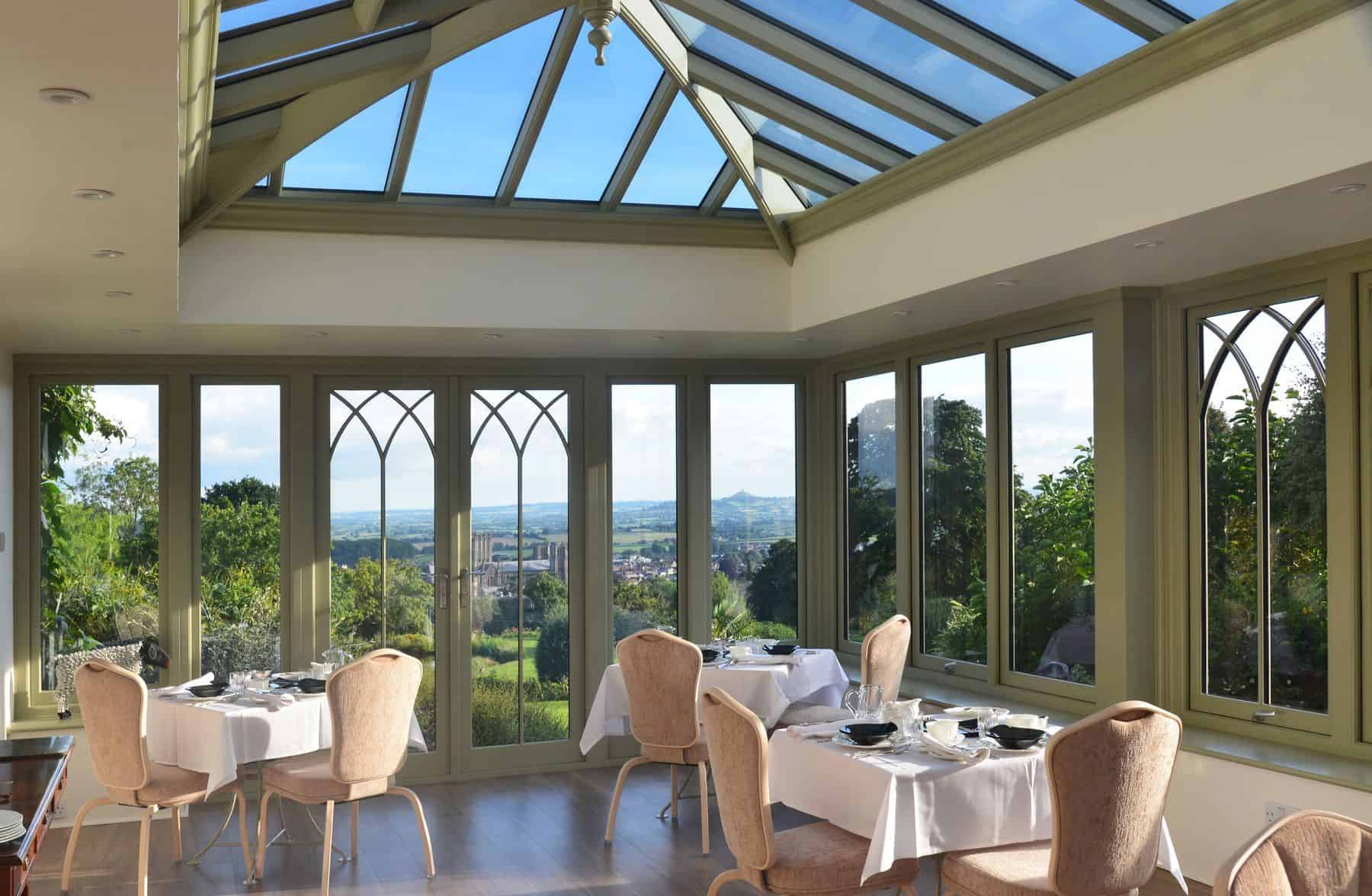 hotel orangery restaurant extension