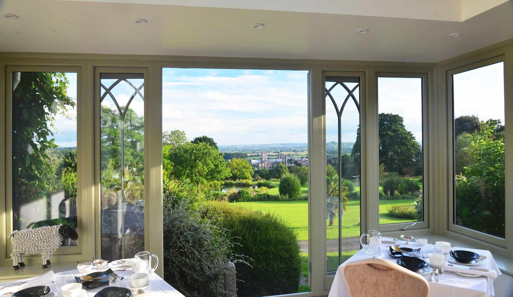 Orangery views of Wells Cathedral