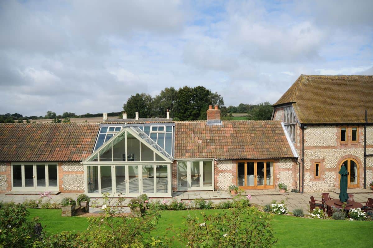 bespoke conservatory barn conversion