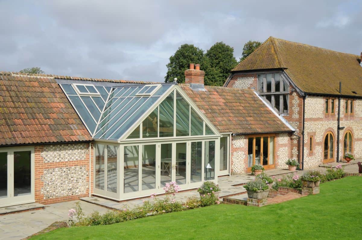 conservatory barn conversion