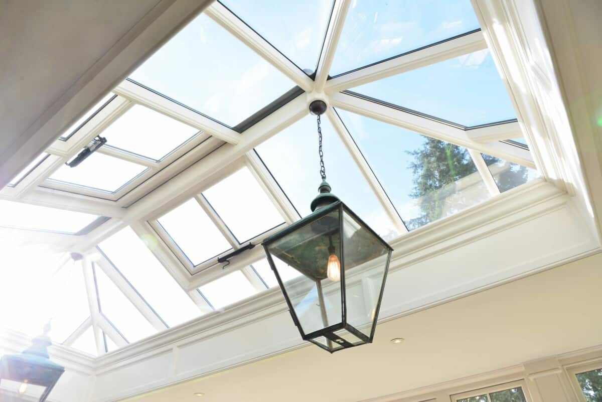 modern orangery roof lantern