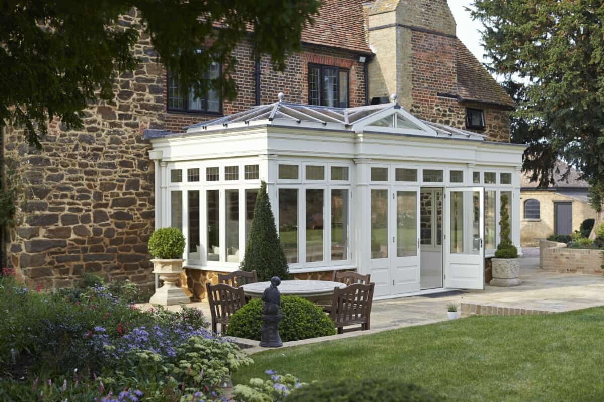 listed building orangery extension