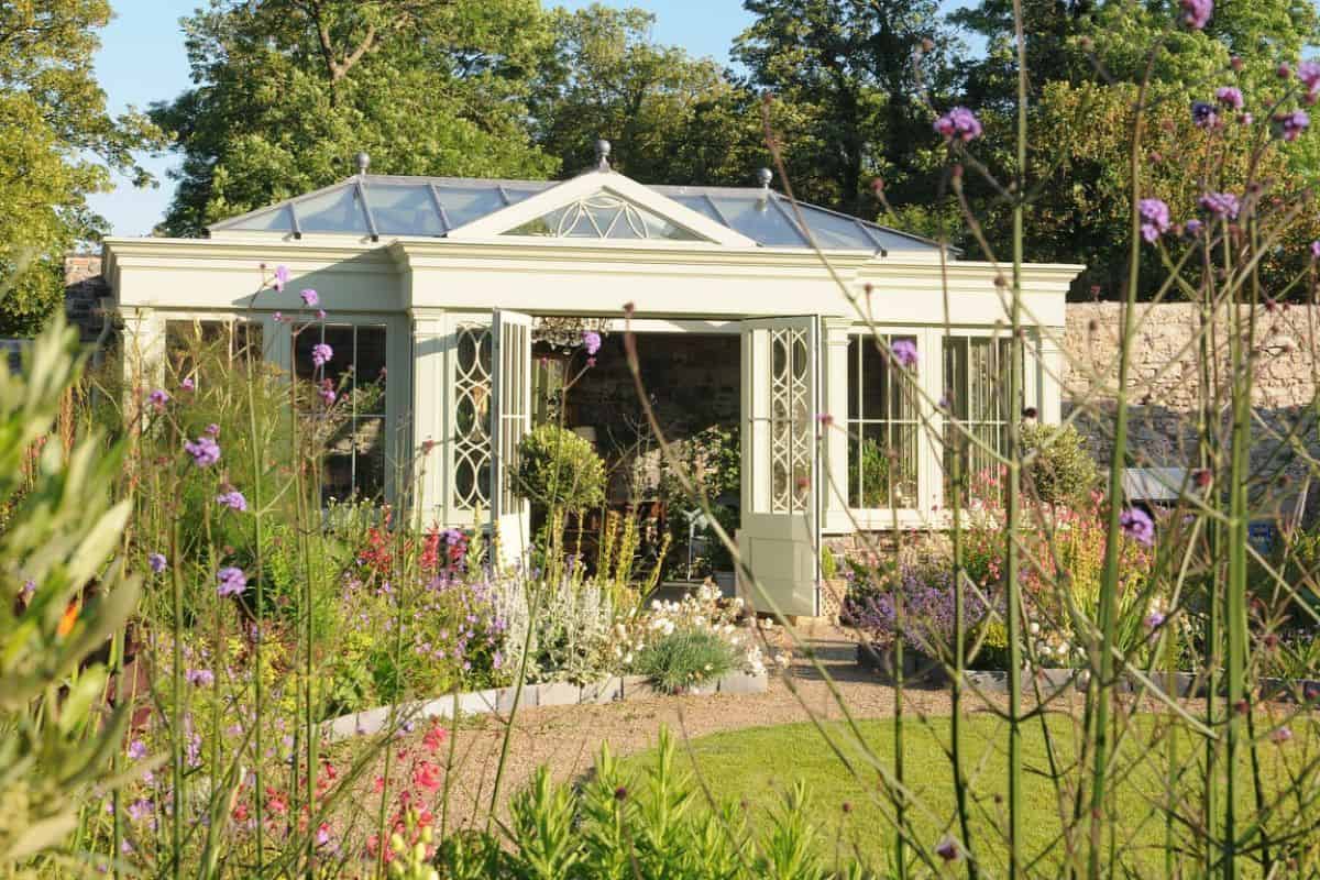 freestanding garden orangery