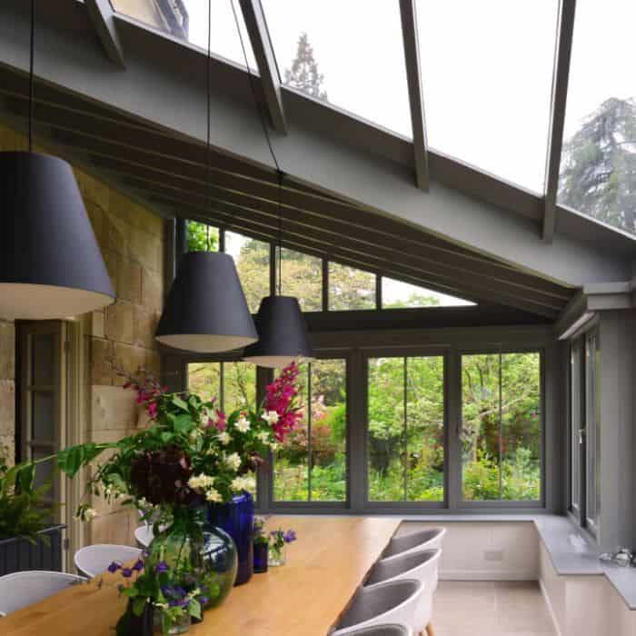 garden room interior