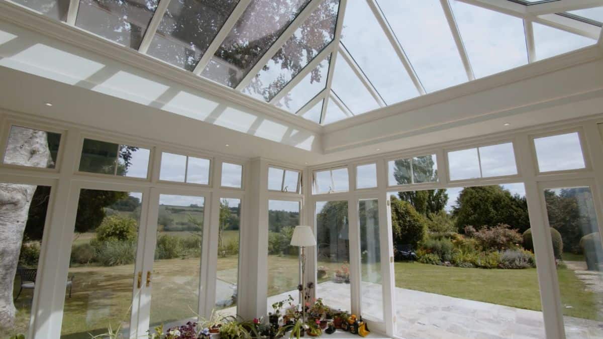 light-filled orangery