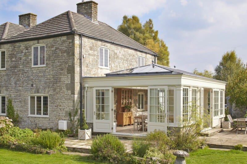 bespoke wooden orangery