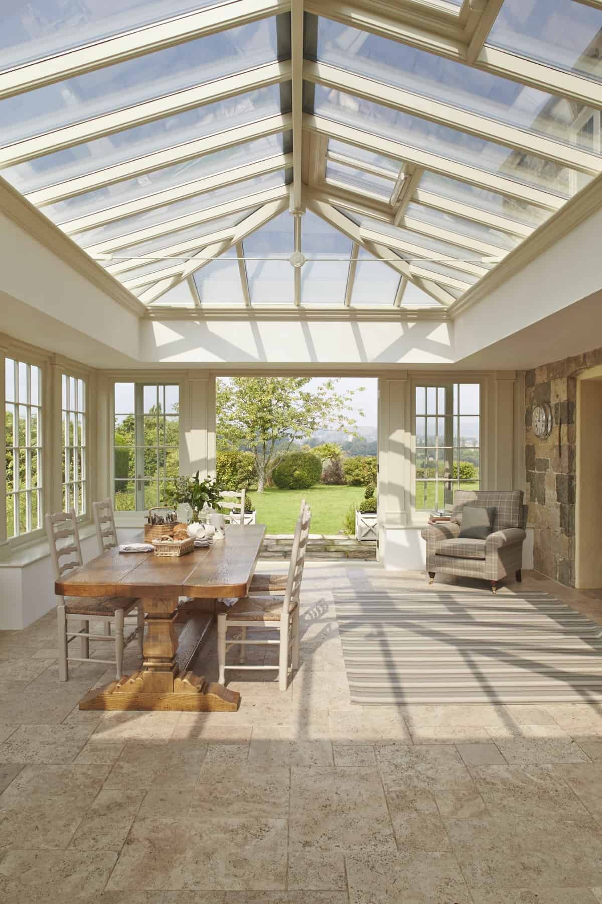 orangery with roof lantern